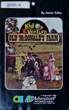 Kid-Venture 3: Old McDonald's Farm