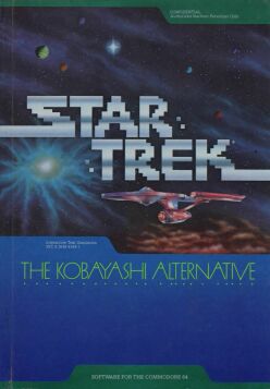 Star Trek: The Kobayashi Alternative (Simon & Schuster) (C64)