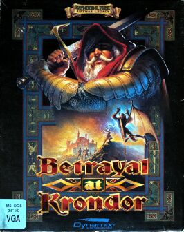 Betrayal at Krondor (Dynamix) (IBM PC) (Disk Version) (Contains Hint Book)