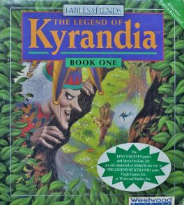 Fables & Fiends: The Legend of Kyrandia Book One (Westwood Studios) (IBM PC) (Contains Hint Book, Demo Disk)