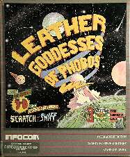 Leather Goddesses of Phobos (C64) (Contains InvisiClues Hint Book, Map, T-Shirt, Poster)