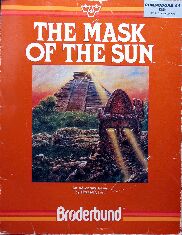 Mask of the Sun (Large Box) (C64) (Contains Witts' Notes, Witts' Notes (Alternate Cover))