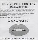 Madam Ching's Dungeon of Ecstasy (Black & White) (IBM PC)