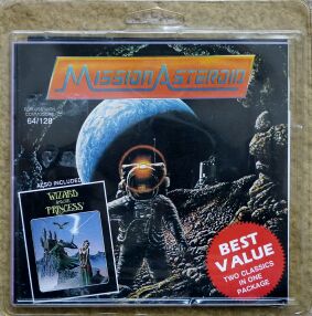 Mission: Asteroid and Wizard and the Princess (Impulse Software) (C64)