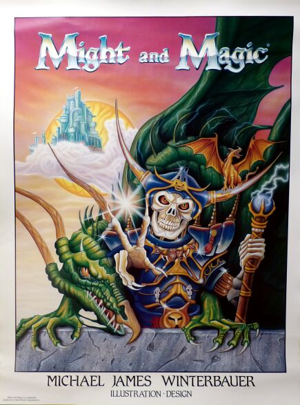 Might and Magic IV: Clouds of Xeen (poster only)