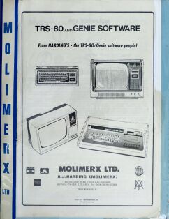 Molimerx Catalog TRS-80 (Colour Genie/TRS-80)