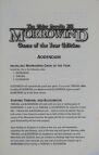 Elder Scrolls III, The: Morrowind - Game of the Year Edition
 (Reference Card only) (Bethesda Softworks)