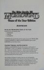 Elder Scrolls III, The: Morrowind - Game of the Year Edition
 (Reference Card only) (Bethesda Softworks)