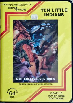 Mysterious Adventures 10: Ten Little Indians (C64)
