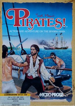 Pirates! (Microprose) (C64) (boxed Version)