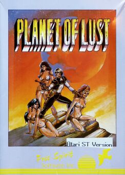 Planet of Lust (Free Spirit Software) (Atari ST) (Contains Hint Sheet)