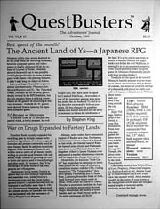 QuestBusters: The Adventurer's Journal vol. 6 #10 QuestBusters: The Adventurer's Journal vol. 6 #10