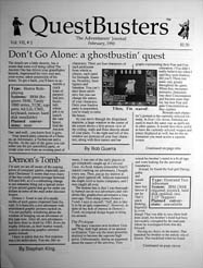 QuestBusters: The Adventurer's Journal vol. 7 #2 QuestBusters: The Adventurer's Journal vol. 7 #2