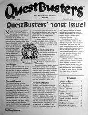 QuestBusters: The Adventurer's Journal vol. 10 #4