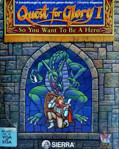 Quest for Glory I: So You Want to be a Hero? (IBM PC) (VGA Version) (Contains Hint Book)