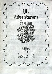 QL Adventurers Forum Issue 4