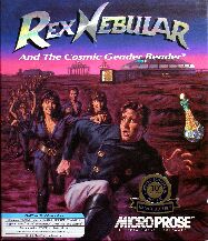 Rex Nebular and the Cosmic Gender Bender (Microprose) (IBM PC) (Contains Hint Book)