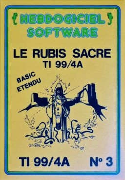 Rubis Sacre, Le (Hebdogiciel Software) (TI-99/4A)