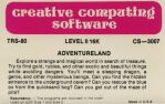 Adventure 1: Adventureland (Creative Computing Software) (TRS-80)