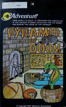 Adventure 8: Pyramid of Doom (Early Cover Art) (Atari 400/800)