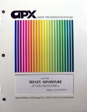 Sleazy Adventure (Atari Program Exchange) (Atari 400/800)