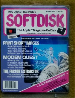 Softdisk #59 (including Pie Man) (Softdisk) (Apple II)
