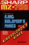 Search for King Solomon's Mines, The (Solo Software) (Sharp MZ-700)