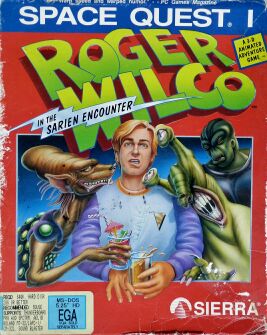 Space Quest I: The Sarien Encounter (IBM PC) (EGA Version) (Contains Hint Book)