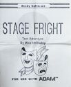 Stage Fright (Reedy Software) (Colecovision ADAM) (Contains Hint book)