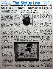 Status Line vol. 7 issue 1