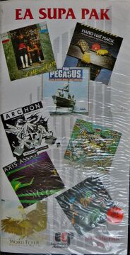 EA Supa Pak (Archon, Hard Hat Mack, Worms?, D-BUG, Axis Assassin, Word Flyer, One-on-One, PHM Pegasus)