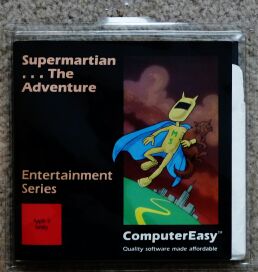 Supermartian... The Adventure (Blister Pack) (ComputerEasy) (Apple II)
