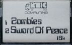 Zombies and Sword of Peace (ZX81)