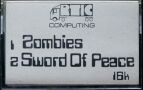Zombies and Sword of Peace (ZX81)