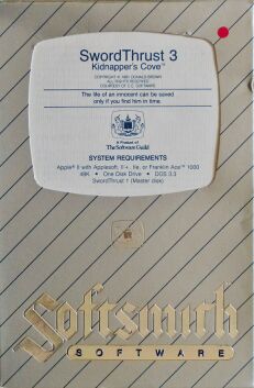 SwordThrust 3: Kidnapper's Cove (Softsmith) (Apple II)
