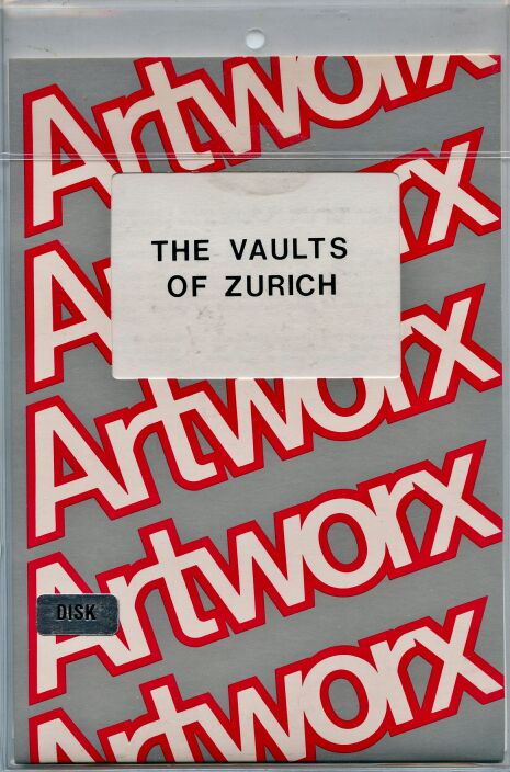 Vaults of Zurich (Artworx) (Atari 400/800)