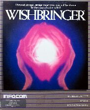 Wishbringer (Atari 400/800) (Contains InvisiClues Hint Book, Map)