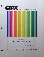 Wizard's Revenge (Atari Program Exchange) (Atari 400/800)