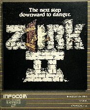 Zork II (Kaypro) (Contains InvisiClues Hint Book, Map, Witts' Notes)