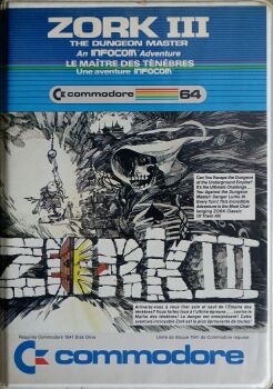 Zork III (Bilingual, Clamshell) (C64)